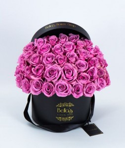 Classic Box- Purple 50 roses