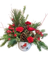 Classic Cardinal  Arrangement