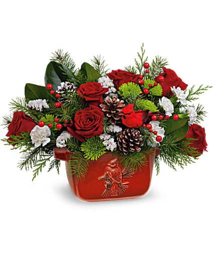 Classic Cardinal Centerpiece Centrepiece