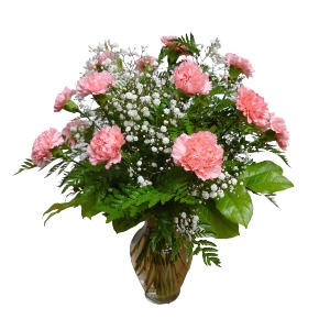 Classic Carnations in a vase arrangement floral