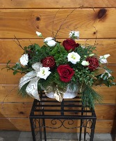 Classic Christmas centerpiece