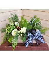 Classic Christmas  Box Arrangement 