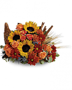 Classic Cornucopia Basket