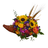 Classic Cornucopia Flowers