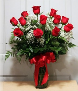 Classic Dozen Red Roses Premium Red Roses Arrangement in Catonsville, MD | BLUE IRIS FLOWERS Classic Dozen Red Roses Premium Red Roses Arrangement in Catonsville, MD | BLUE IRIS FLOWERS