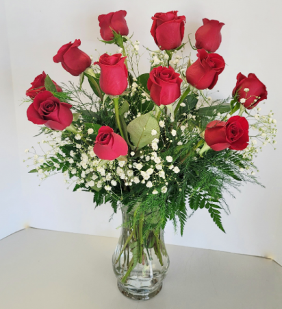 Classic Dozen Roses 12 Red Roses