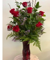 Classic Dozen Roses By Enchanted Florist of Cape Coral 