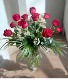 Classic Dozen Roses  Fresh Arrangement 