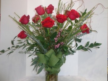 Classic Dozen Red Roses Signature Design  in Salt Lake City, UT | GALLERIA FLORAL & DESIGN