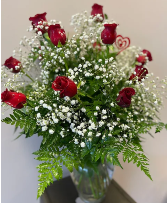 Classic Dozen Vase Arrangement 