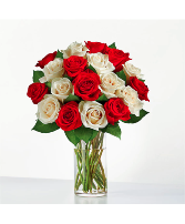 classic holiday rose  bouquet 