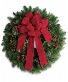 Classic Holiday  Fresh Wreath