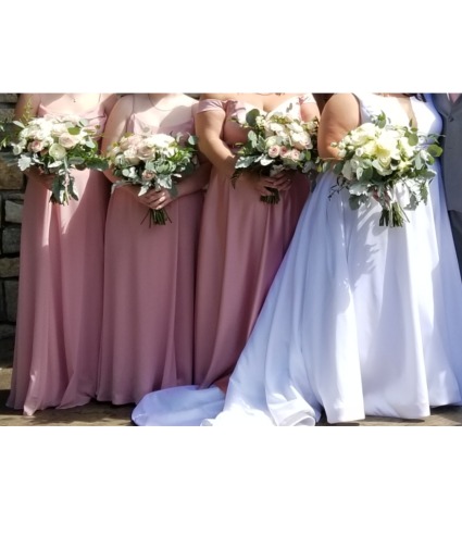 Classic Ivory and Blush Wedding Wedding Bouquet