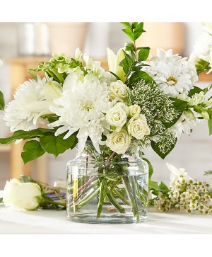 Classic Ivory Mixed Arrangement