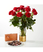 Classic Love Gift Set - Bouquet & Chocolate EVERY DAY