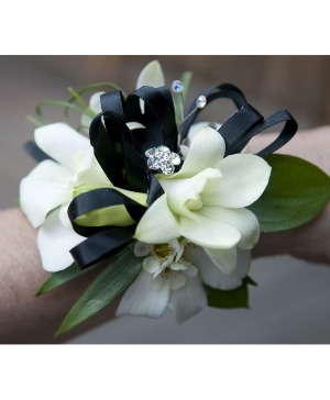 Classic Orchid Corsage  