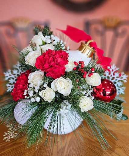 Classic Ornament Bulb Ceramic Keepsake