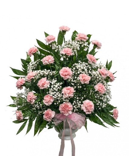 Classic Pink Carnation URN