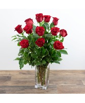 Classic Red Dozen Roses