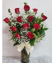 Classic red dozen roses  Any occasion 