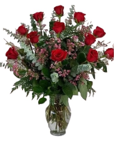 Classic Red Dozen Roses  in Defiance, Ohio | FANCY PETALS