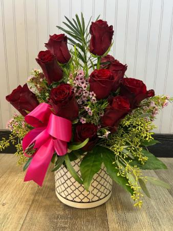 Classic Red Red Roses
