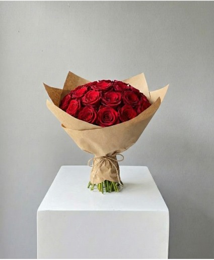 Classic Red Rose Bouquet 