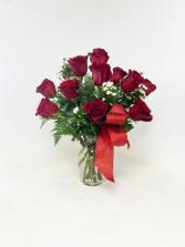 Classic Red Roses Floral Design