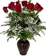 Classic Red Roses  Flower Arrangement