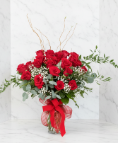 Timeless Romance-Classic 24 Red Roses Powell Florist Exclusive 