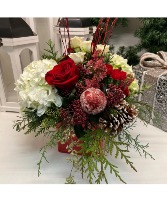 Seasonal Arrangement - Reds 