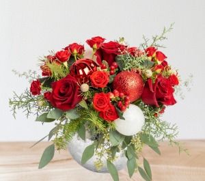 Classic Red  Vase Arrangement