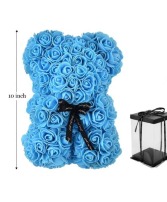 CLASSIC ROSE BEAR LIGHT BLUE 