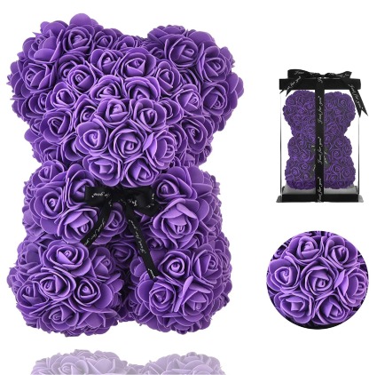 CLASSIC ROSE BEAR - PURPLE 