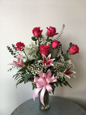 Classic Roses and Lilies 