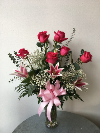 Classic Roses and Lilies