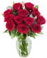 SALE Classic Roses Arranged in a vase  arrangment