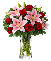 Classic Roses & Lilies 