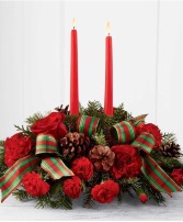 Classic Table Arrangement  Centerpiece with Candles