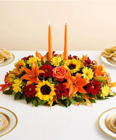 Classic Thanksgiving Centerpiece Fresh flowers