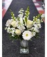 Classic White Arrangement  vase arrangement 