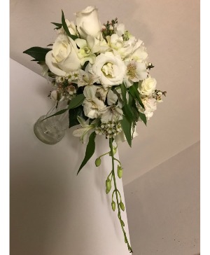 Classic White Bouquet Bridal Bouquet