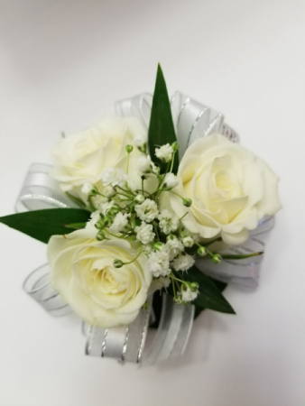 Classic White Corsage