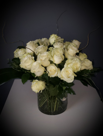 Classic White Roses