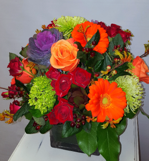 Classical Autumn Cube Arrangement