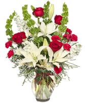 Classical Christmas Floral Arrangement