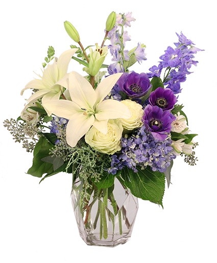 Elegance of Winter Flower Arrangement in Greenfield, MA - FLORAL AFFAIRS