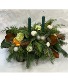 Classy Greens & White Christmas  Christmas Centerpiece 