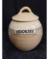 "Clay in Motion" Pottery Cookie Jar 
