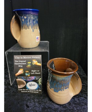 "Clay in Motion" Pottery Mug 